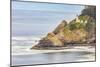 Heceta Head, Oregon, USA. Heceta Head Lighthouse on the Oregon coast.-Emily Wilson-Mounted Photographic Print