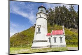 Heceta Head, Oregon, USA. The Heceta Head Lighthouse on the Oregon coast.-Emily Wilson-Mounted Photographic Print