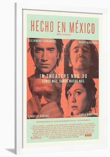 Hecho en Mexico Movie Poster-null-Framed Poster