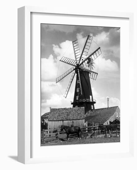 Heckington Windmill-J. Chettlburgh-Framed Photographic Print