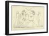 Hector and Ajax Separated by the Heralds-John Flaxman-Framed Premium Giclee Print