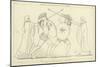 Hector and Ajax Separated by the Heralds-John Flaxman-Mounted Premium Giclee Print