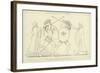 Hector and Ajax Separated by the Heralds-John Flaxman-Framed Giclee Print