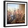 Hector and Andromache, C.1708-10-Giovanni Antonio Pellegrini-Framed Giclee Print