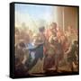 Hector and Andromache, C.1708-10-Giovanni Antonio Pellegrini-Framed Stretched Canvas