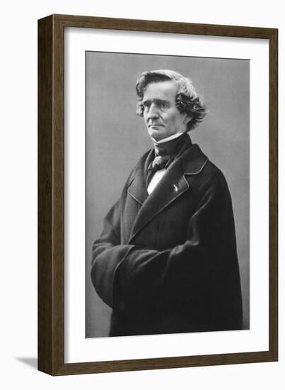 Hector Berlioz (1803-186), French Romantic Composer-Felix Nadar-Framed Giclee Print