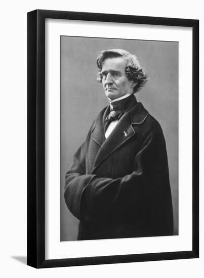 Hector Berlioz (1803-186), French Romantic Composer-Felix Nadar-Framed Giclee Print