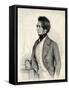 Hector Berlioz by Prinzhofer-August Prinzhofer-Framed Stretched Canvas