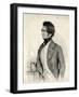 Hector Berlioz by Prinzhofer-August Prinzhofer-Framed Giclee Print