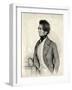 Hector Berlioz by Prinzhofer-August Prinzhofer-Framed Giclee Print