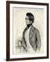 Hector Berlioz by Prinzhofer-August Prinzhofer-Framed Giclee Print