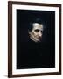 Hector Berlioz, French Romantic Composer, 1850-Gustave Courbet-Framed Giclee Print