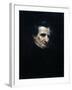 Hector Berlioz, French Romantic Composer, 1850-Gustave Courbet-Framed Giclee Print