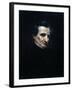 Hector Berlioz, French Romantic Composer, 1850-Gustave Courbet-Framed Giclee Print