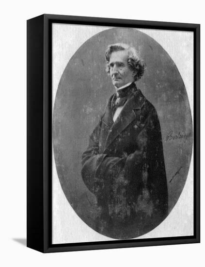 Hector Berlioz, French Romantic Composer, C1845-1869-null-Framed Stretched Canvas