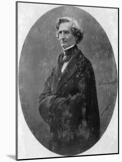 Hector Berlioz, French Romantic Composer, C1845-1869-null-Mounted Giclee Print