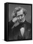 Hector Berlioz the French Composer in Middle Age-null-Framed Stretched Canvas