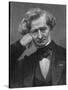 Hector Berlioz the French Composer in Middle Age-null-Stretched Canvas