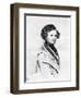 Hector Berlioz-Josef Kriehuber-Framed Giclee Print