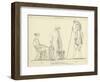 Hector Chiding Paris-John Flaxman-Framed Giclee Print