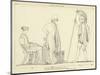 Hector Chiding Paris-John Flaxman-Mounted Giclee Print