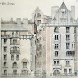 Rear Facade of Castel Beranger in Paris, 1894-98-Hector Guimard-Giclee Print