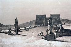 Temple of Denderah, Egypt, 19th Century-Hector Horeau-Stretched Canvas