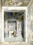 Egypt, Thebes, Valley of the Kings: Entrance to the Tomb of Ramses III-Hector Horeau-Giclee Print