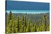 Hector Lake, Banff National Park, Alberta, Canada-Michel Hersen-Stretched Canvas