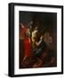 Hector, Paris and Helena, 1770 (Oil on Canvas)-Angelica Kauffman-Framed Giclee Print