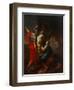 Hector, Paris and Helena, 1770 (Oil on Canvas)-Angelica Kauffman-Framed Giclee Print