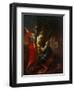 Hector, Paris and Helena, 1770 (Oil on Canvas)-Angelica Kauffman-Framed Giclee Print