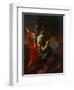 Hector, Paris and Helena, 1770 (Oil on Canvas)-Angelica Kauffman-Framed Giclee Print