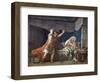 Hector Taking Leave of Priam-Jacques-Louis David-Framed Giclee Print