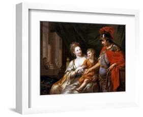 Hectors Departure, 1776-Johann Heinrich Wilhelm Tischbein-Framed Giclee Print