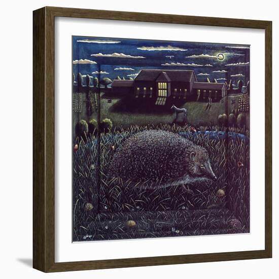 HEDGEHOG, 2014-PJ Crook-Framed Giclee Print