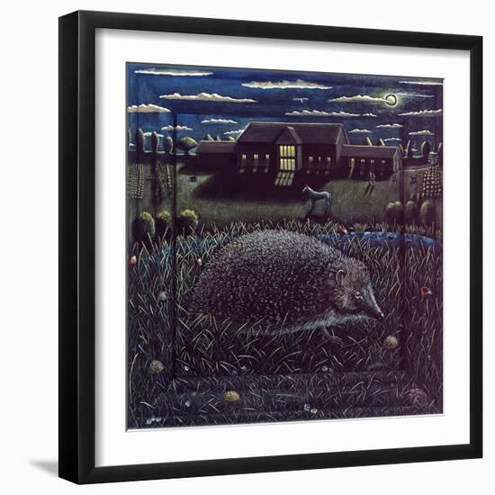 HEDGEHOG, 2014-PJ Crook-Framed Giclee Print