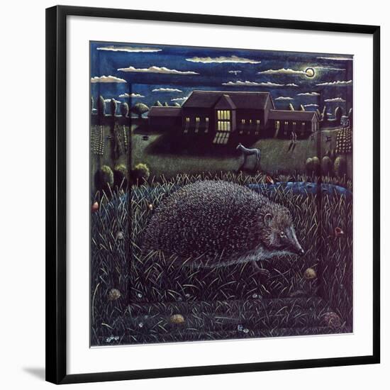 HEDGEHOG, 2014-PJ Crook-Framed Giclee Print