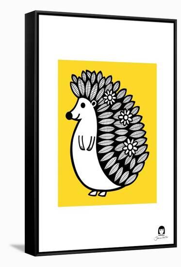 Hedgehog-Jane Foster-Framed Stretched Canvas