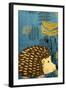 Hedgehog-Rocket 68-Framed Giclee Print