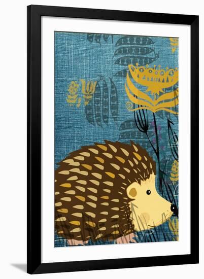 Hedgehog-Rocket 68-Framed Giclee Print