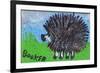 Hedgehog-Brenda Brin Booker-Framed Giclee Print