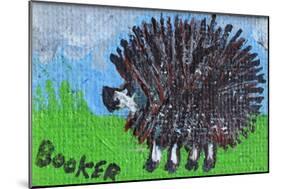 Hedgehog-Brenda Brin Booker-Mounted Giclee Print