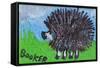 Hedgehog-Brenda Brin Booker-Framed Stretched Canvas