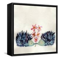 Hedgehogs in Love-Wyanne-Framed Stretched Canvas
