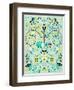 Hedgehogs Symmetry-Cat Coquillette-Framed Art Print