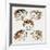 Hedgehogs-Cat Coquillette-Framed Giclee Print