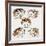 Hedgehogs-Cat Coquillette-Framed Giclee Print