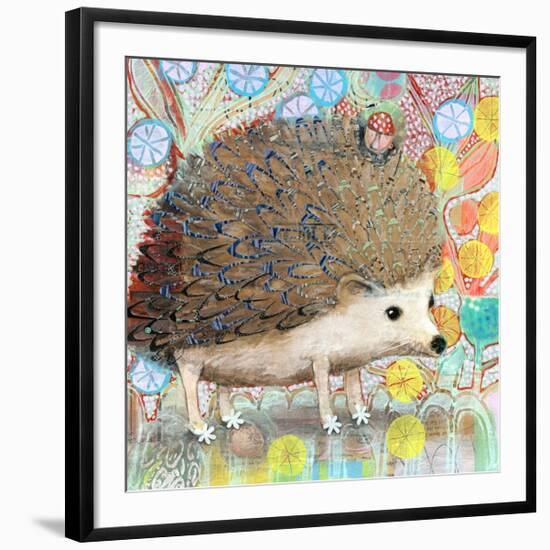 Hedgie-Judy Verhoeven-Framed Art Print