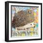 Hedgie-Judy Verhoeven-Framed Art Print